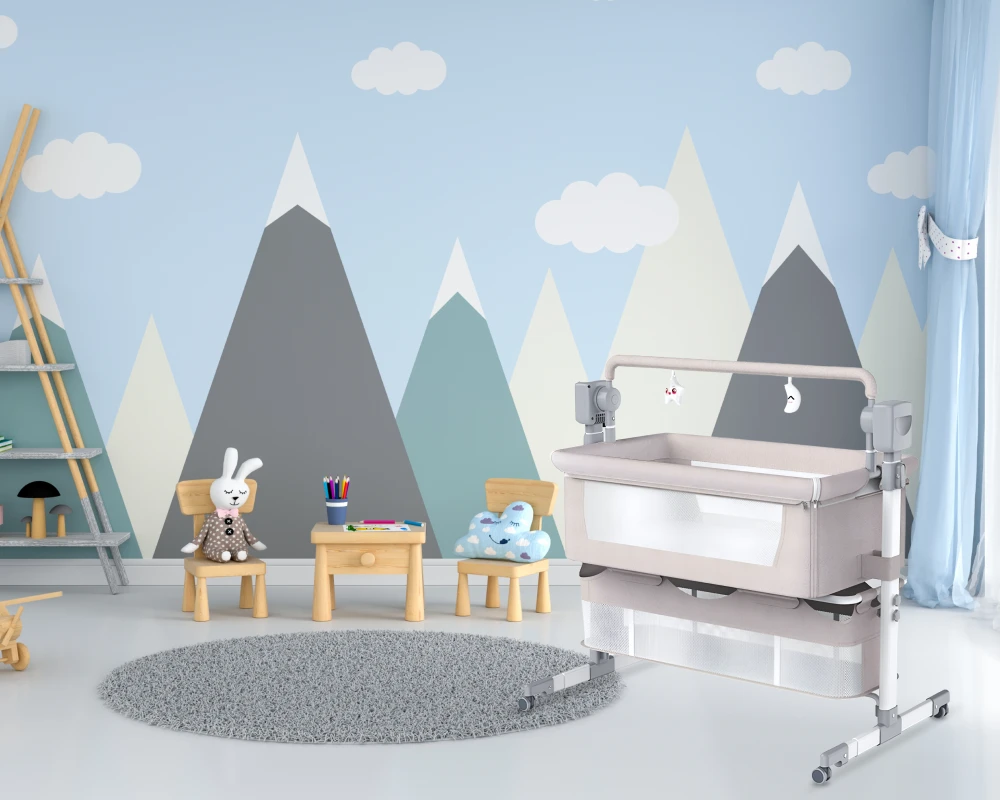 bassinet with rocking motion